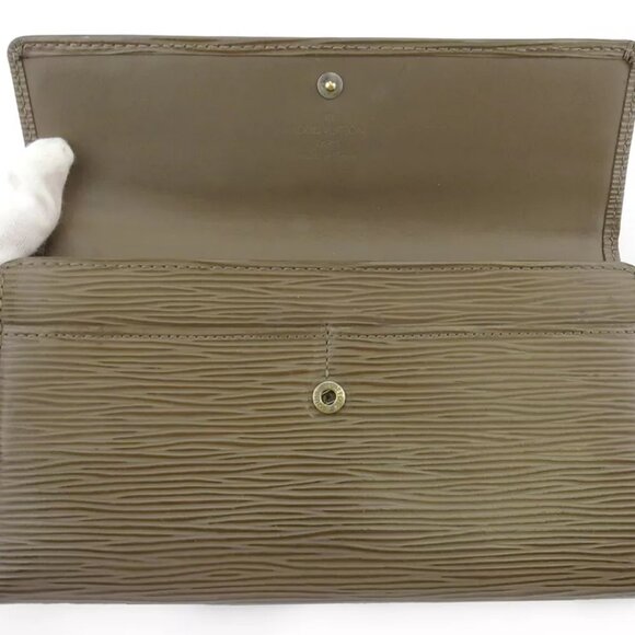 Louis Vuitton wallet epi gray Epi Authentic used T19085 - Picture 5 of 9